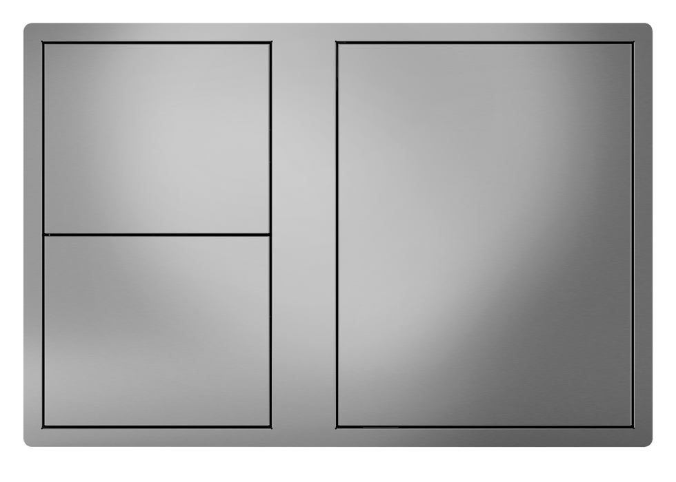 Single Door Double Drawer  BOC2050SA