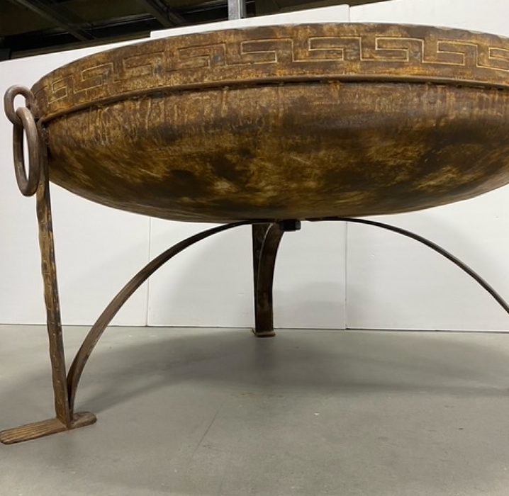 SOLID STEEL FIRE BOWL 80CM