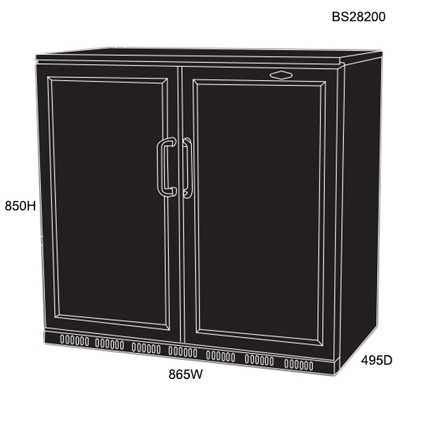 BeefEater 190L Outdoor Beverage Centre BS28200